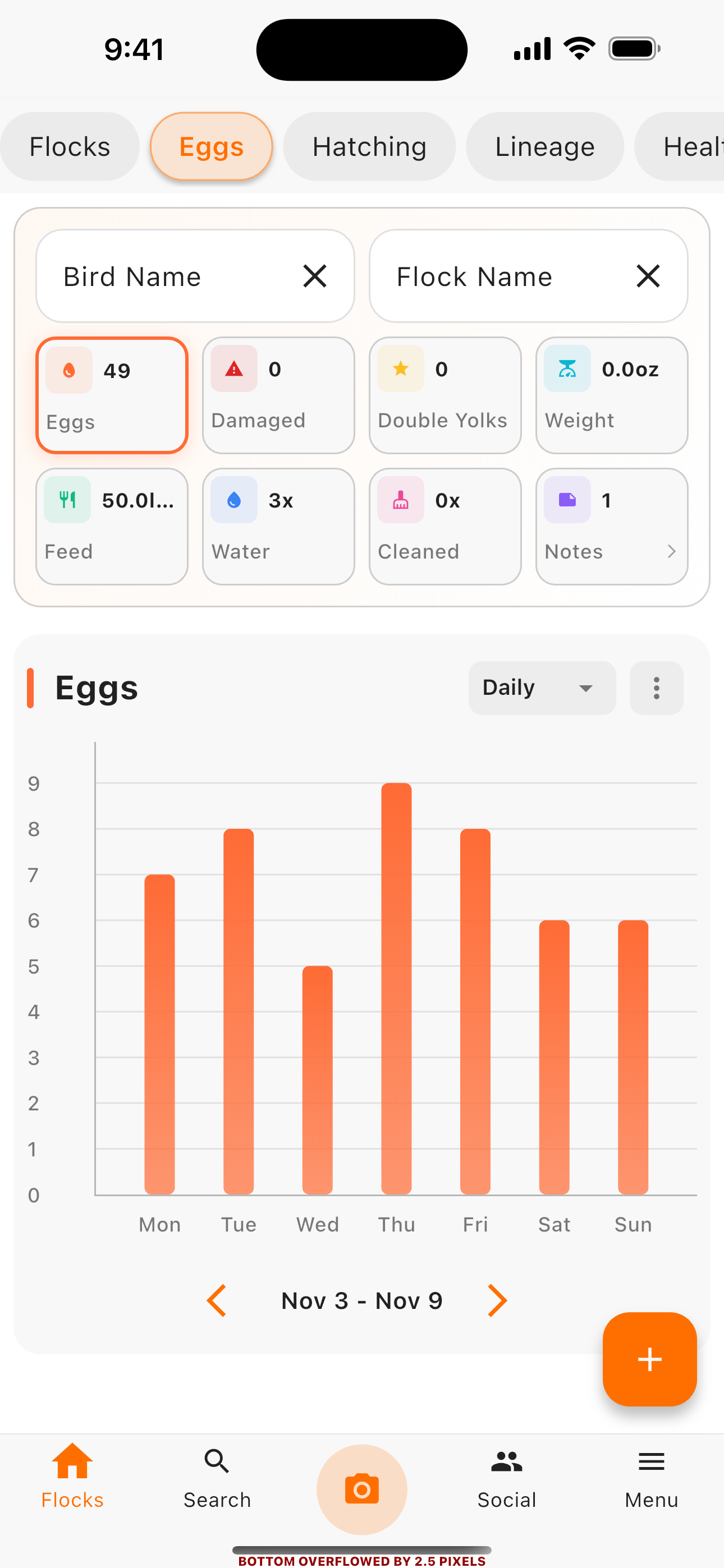 Social community screen